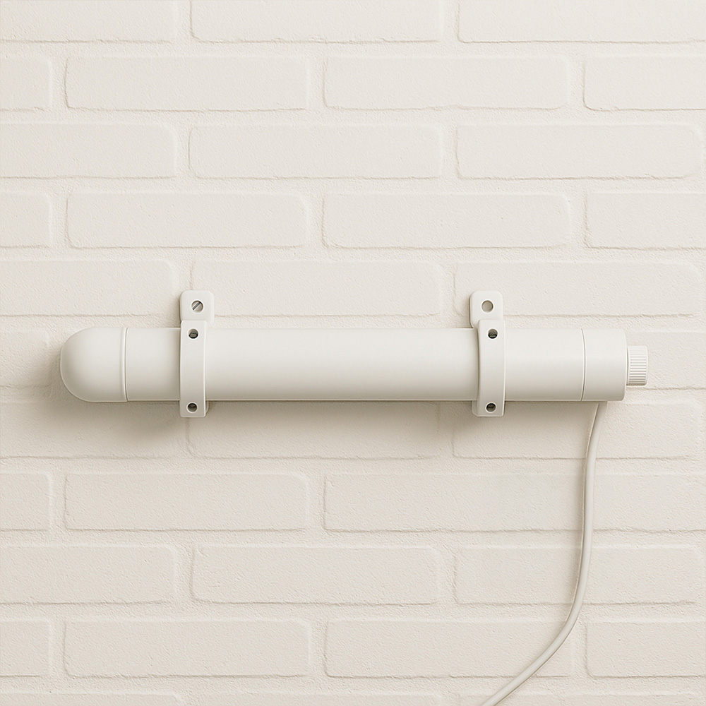 TCP White Tubular Heater with Built-in Thermostat 60W Image 2