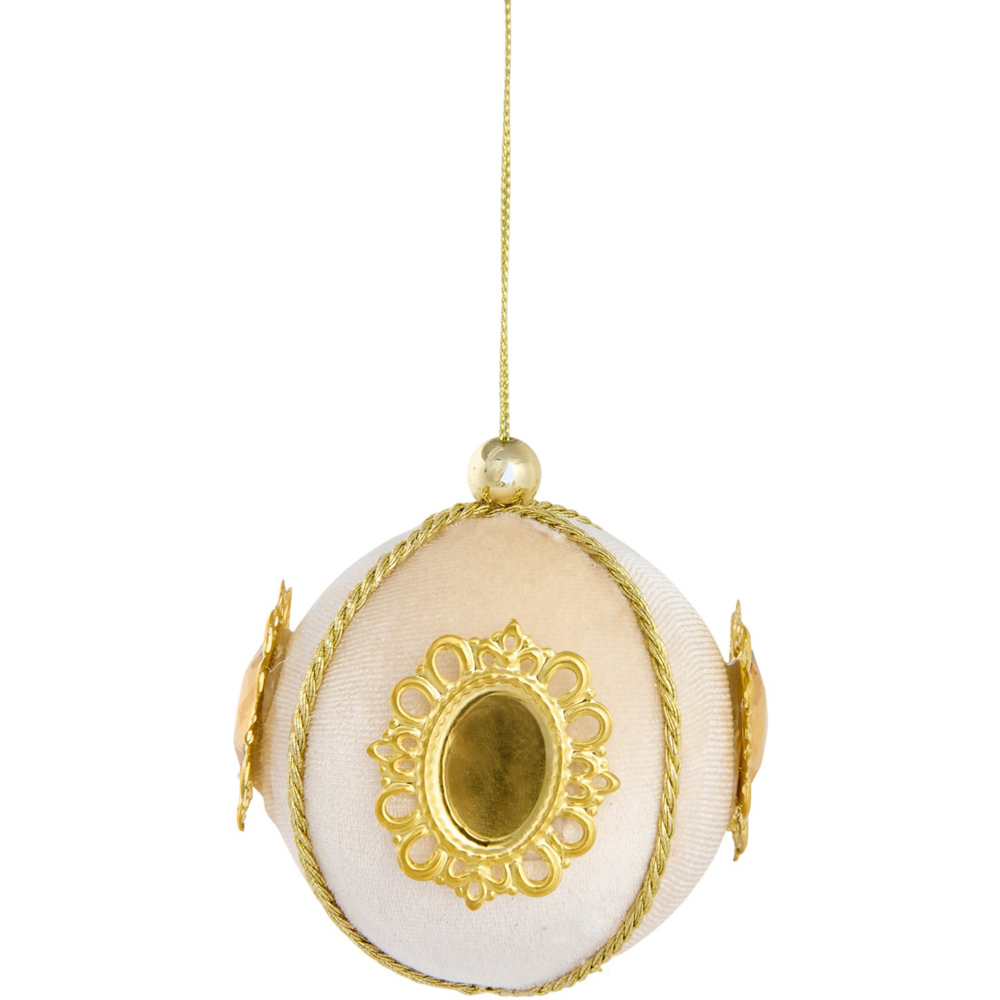 Beaded Velvet Bauble Image 5