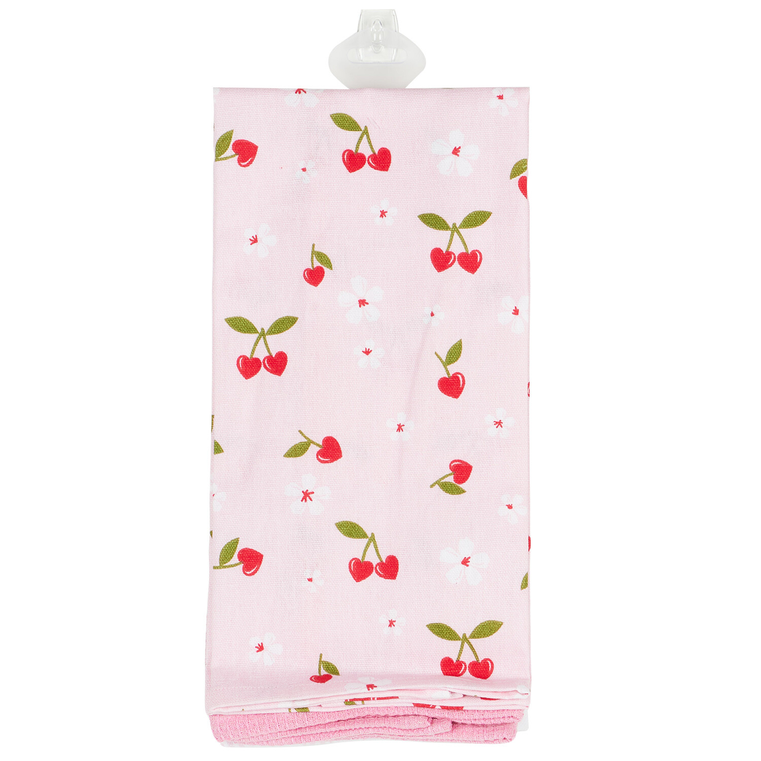 Pack of 3 Mon Cheri Tea Towels - Pink Image 3