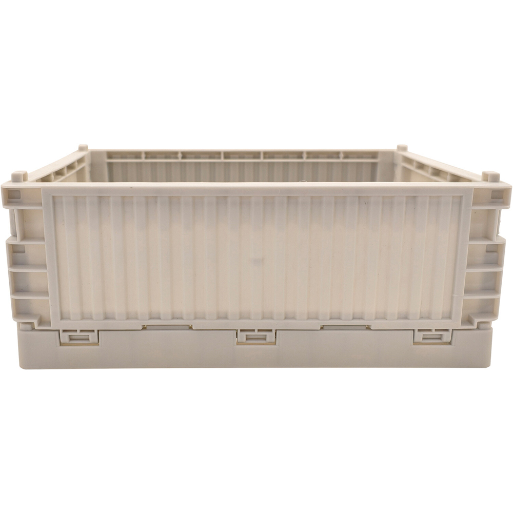Ribbed Folding Crate Medium Image 2