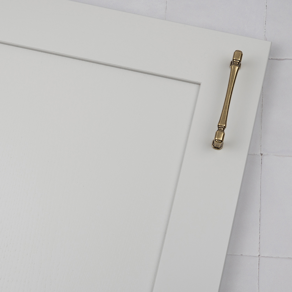 Handle & Home Antique Brass Handle 96mm Image 4