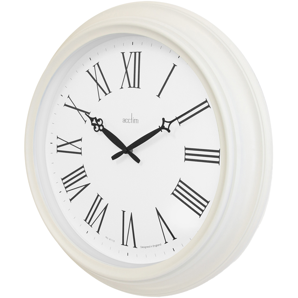 Acctim Cheltenham Buttermilk Wall Clock Image 2