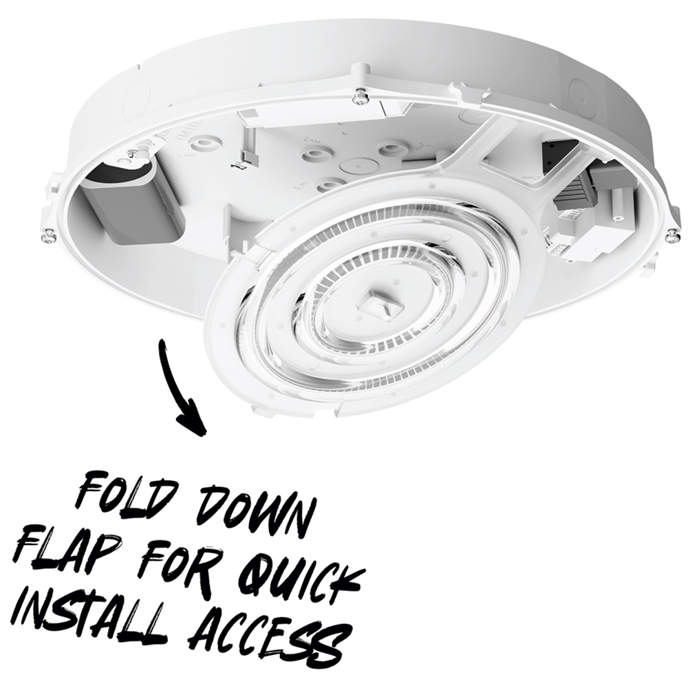 TCP Microwave Sensor Bulkhead Wall and Ceiling Light Image 6
