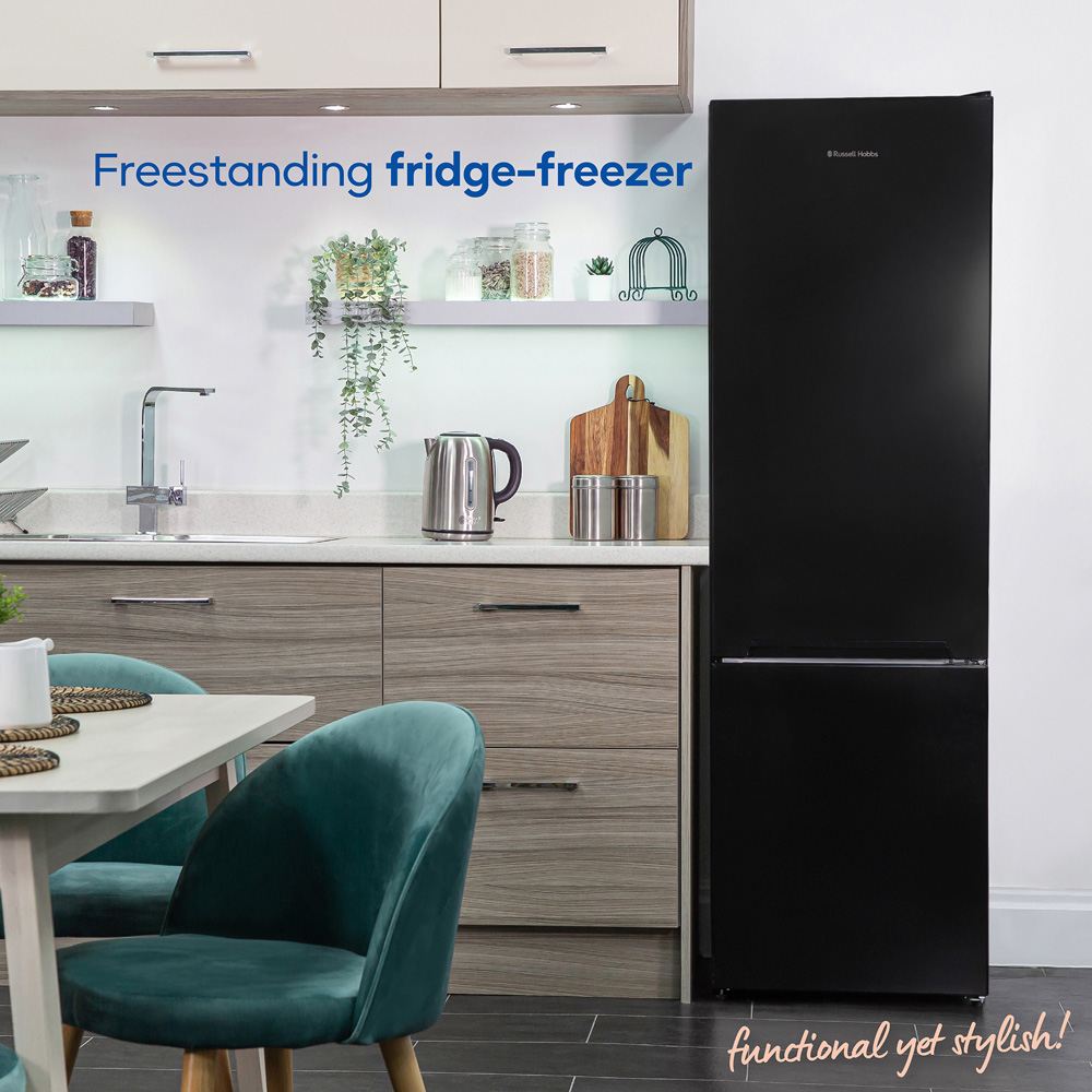 Russell Hobbs RH180FF541E1B Black Static 288L Fridge Freezer Image 7