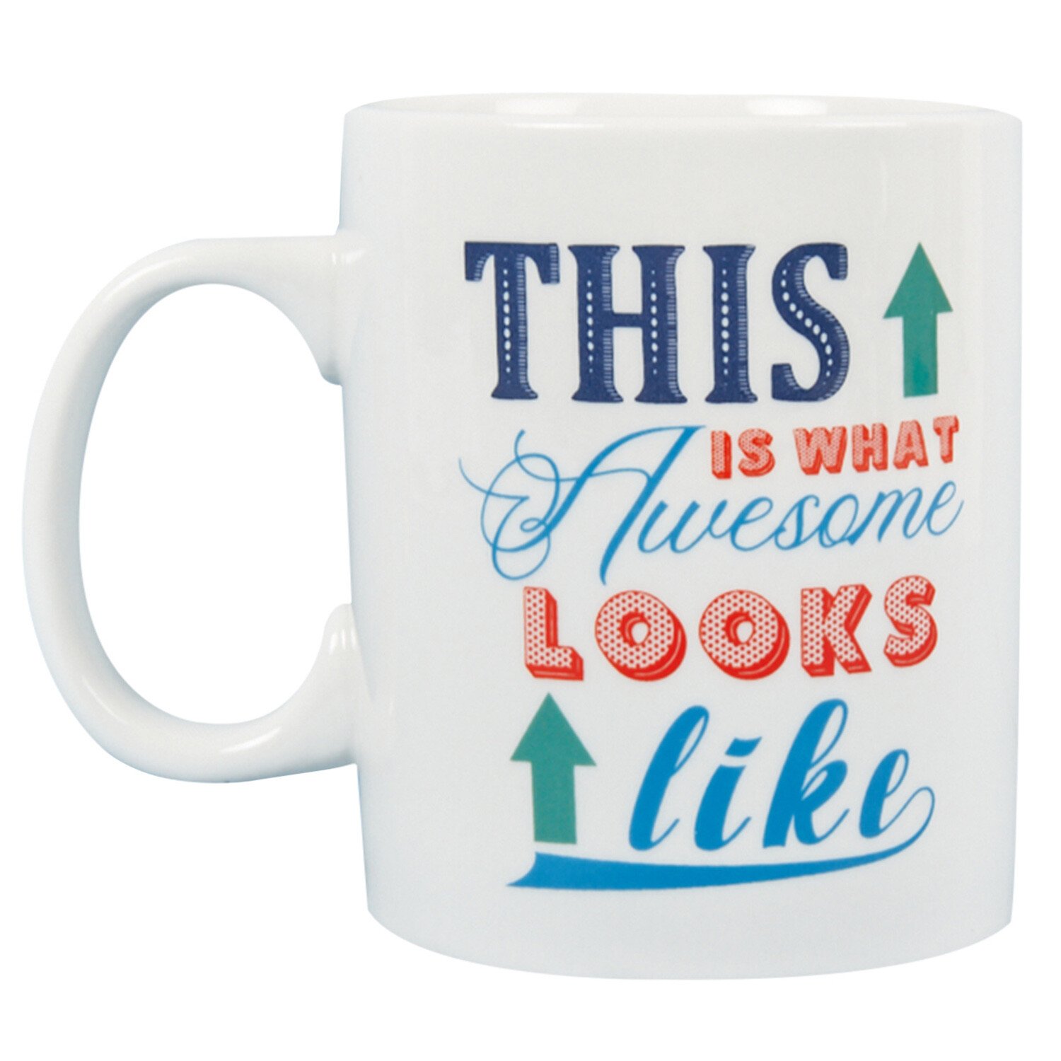 Man of the House or Awesome Mug - Multicolour Image 1