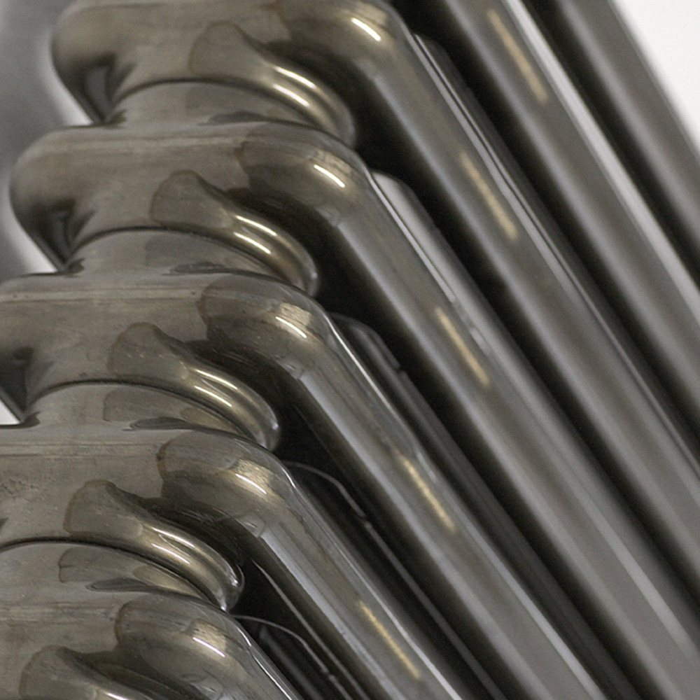 Terma Colorado Wi-Fi Clear Lacquer 3 Column Deep Electric Radiator 1500W 600 x 1194mm Image 4