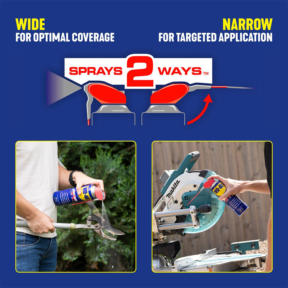 WD-40 Multi-Use Lubricant Smart Straw Spray 450ml Image 4