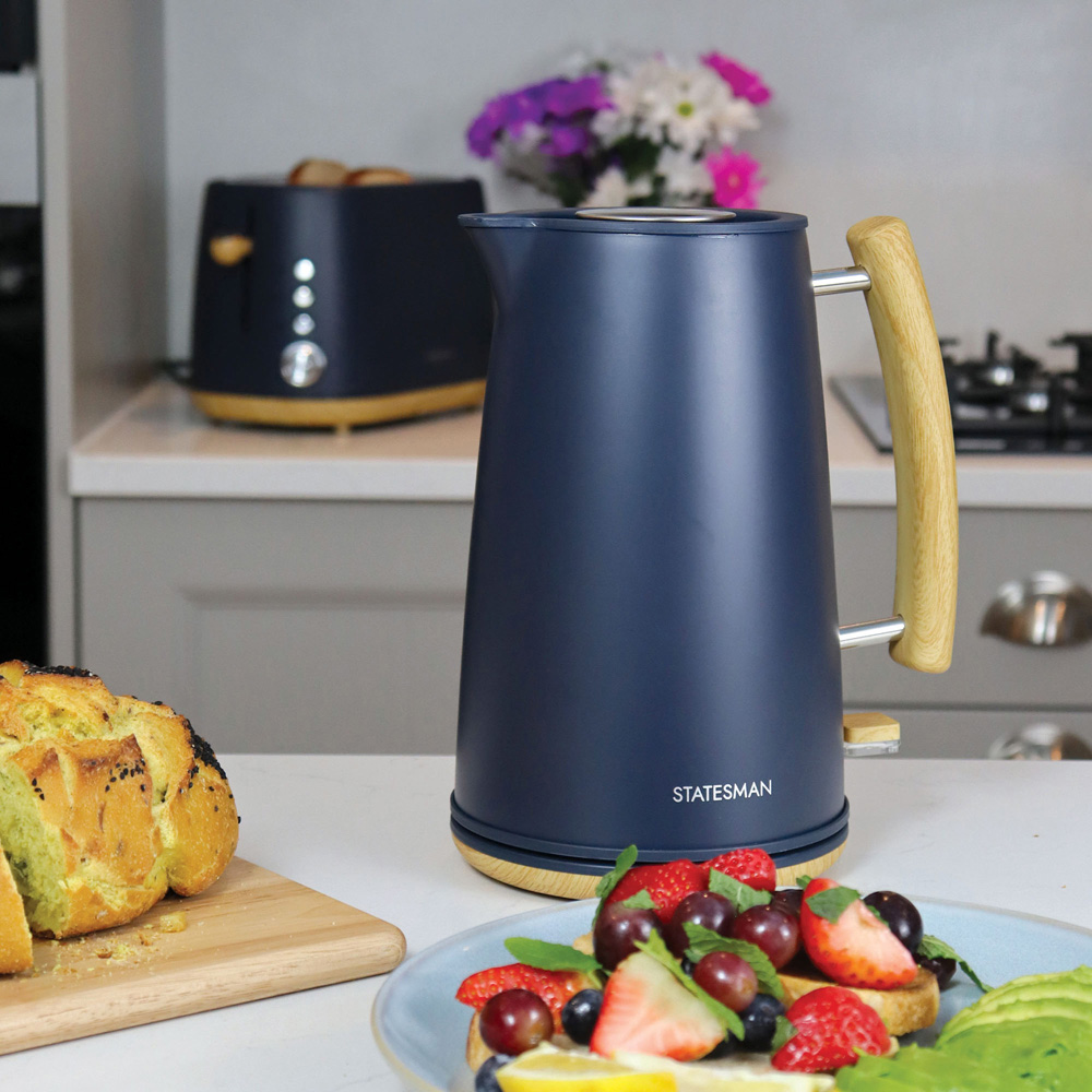 Statesman SKK00153NB Navy Blue Scandi Design 1.7L Jug Kettle 3000W Image 7