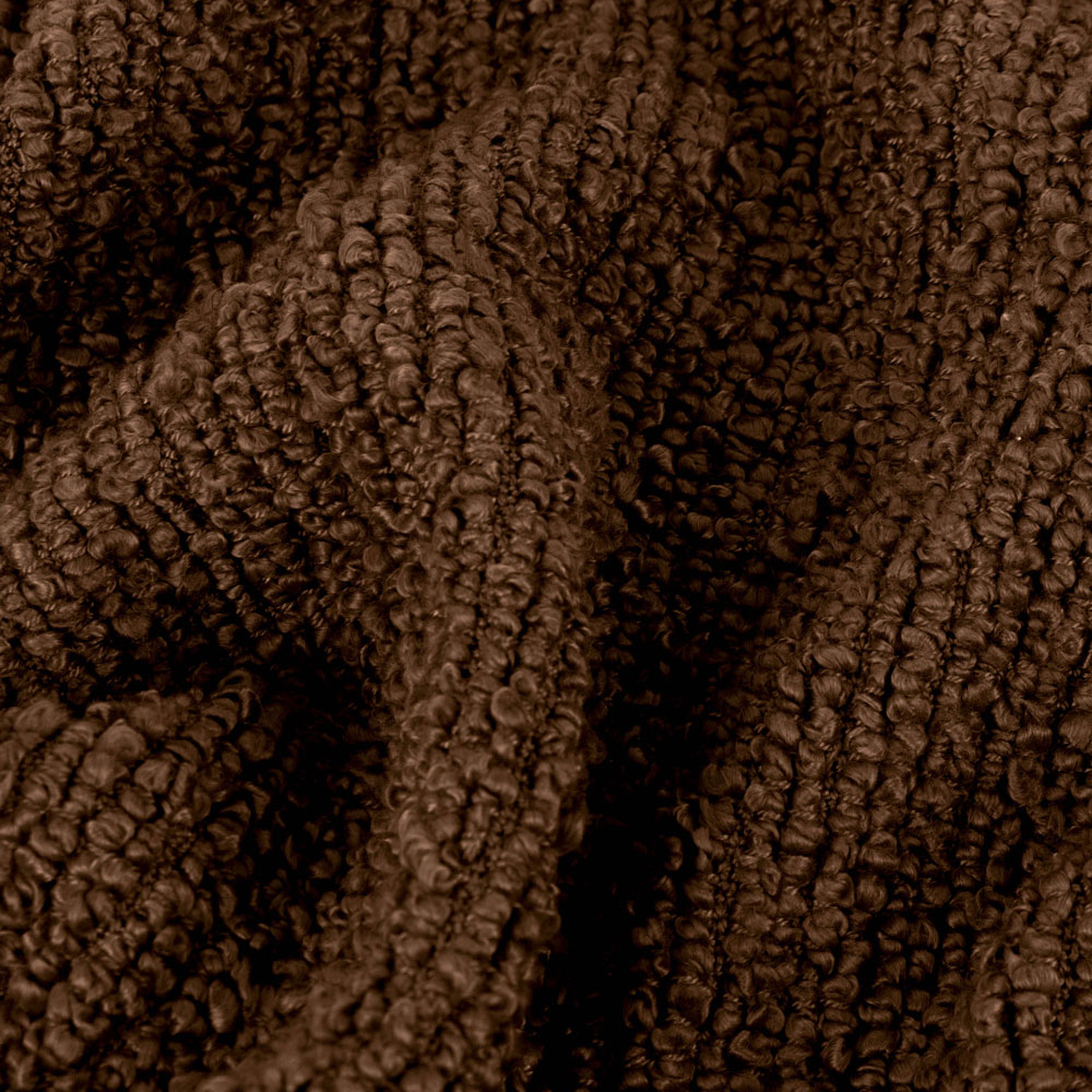 Yard Candar Cocoa Textured Boucle Throw Image 4