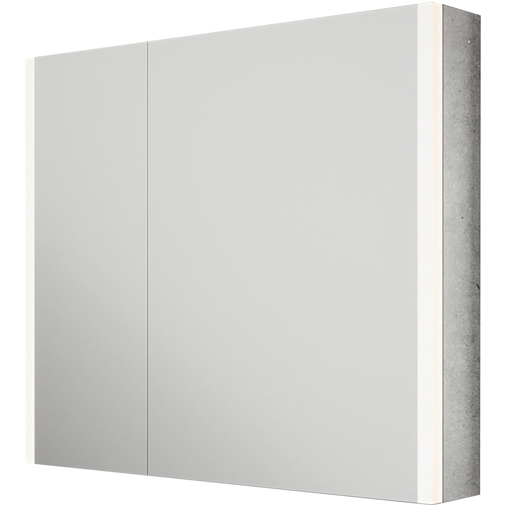 Sorrelis Boreal 2 Door Tunable LED Mirror Cabinet 70 x 80cm Image 2