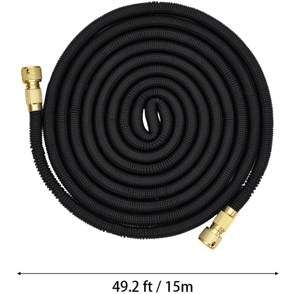 15m Black Expandable Leakproof Garden Hose Image 5