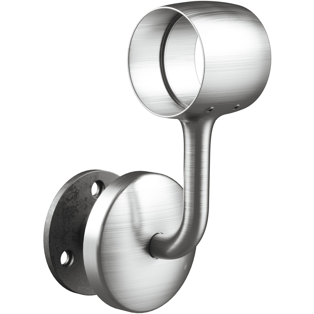 Rothley Brushed Steel Stair Handrail Kit 2.4m Image 6