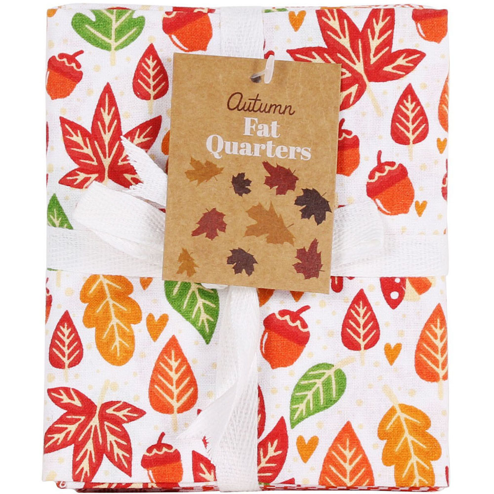Pack of Five Autumn Fat Quarters Image 2