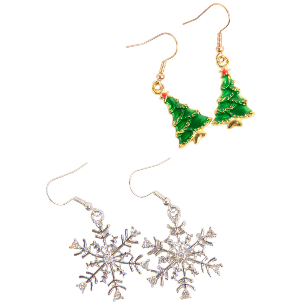 Single Christmas Earring 2 Pack in Assorted styles Image 3