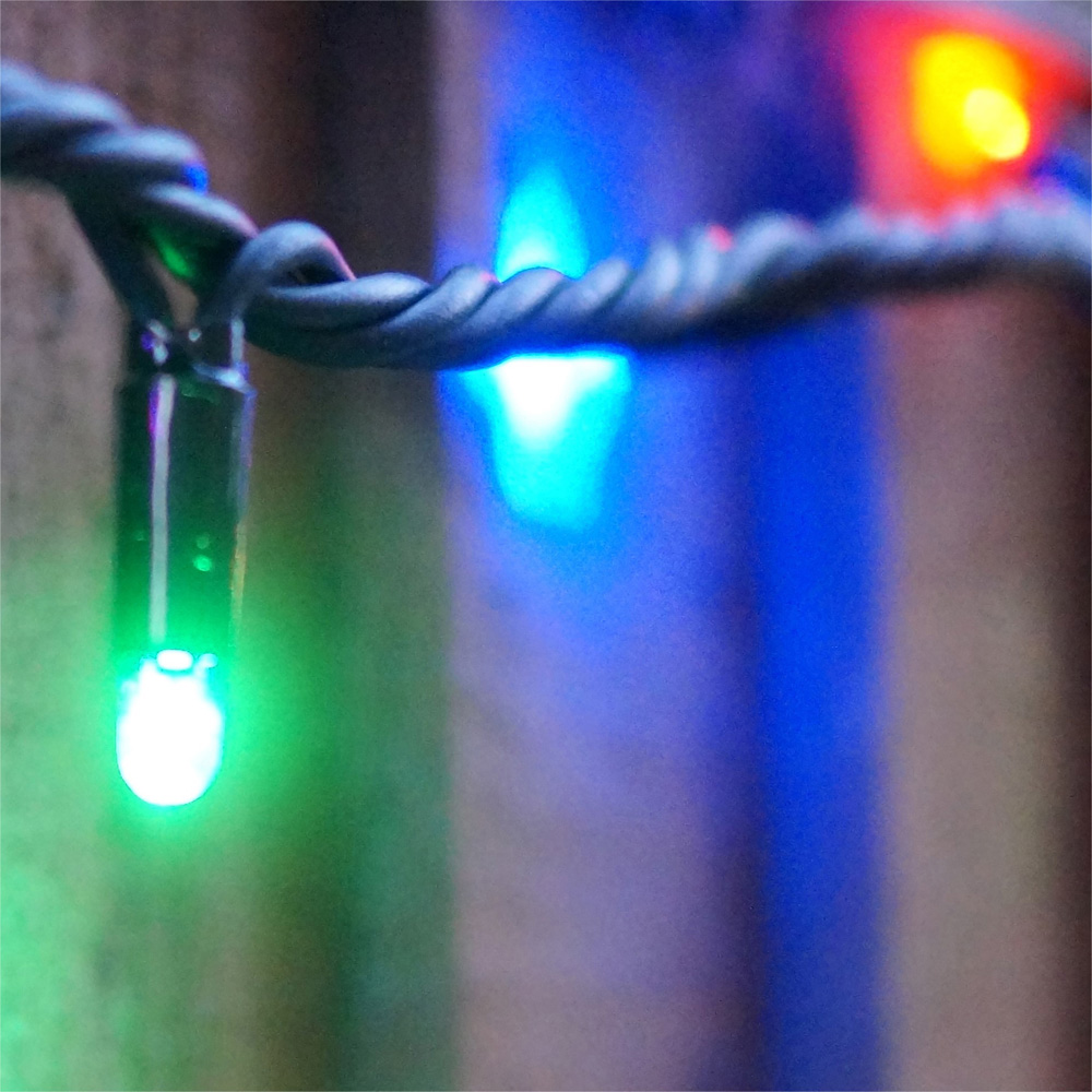 Eagle Connect Multicolour LED Black String Light 65m Image 5