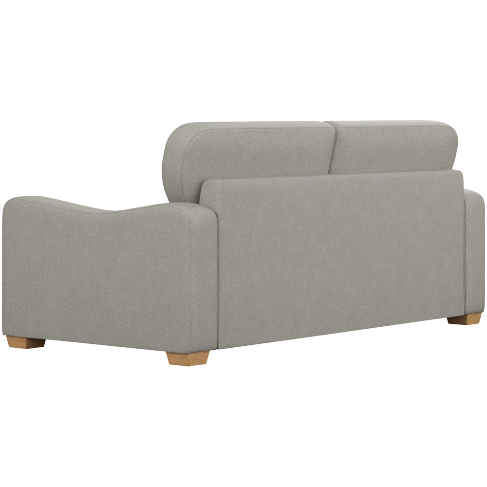Theadford 3 Seater Venice Mink Fixed Back Sofa Image 3