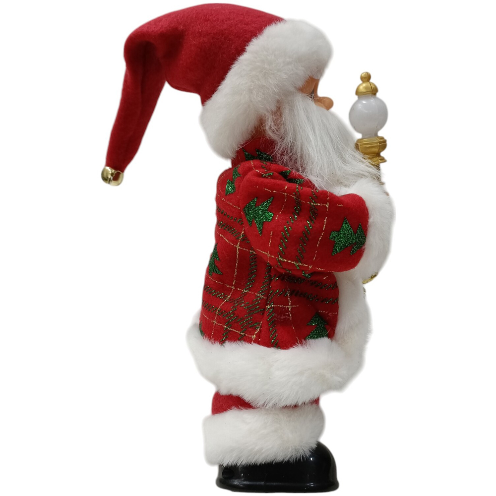 Skating Santa On The FloorRed and White Image 4