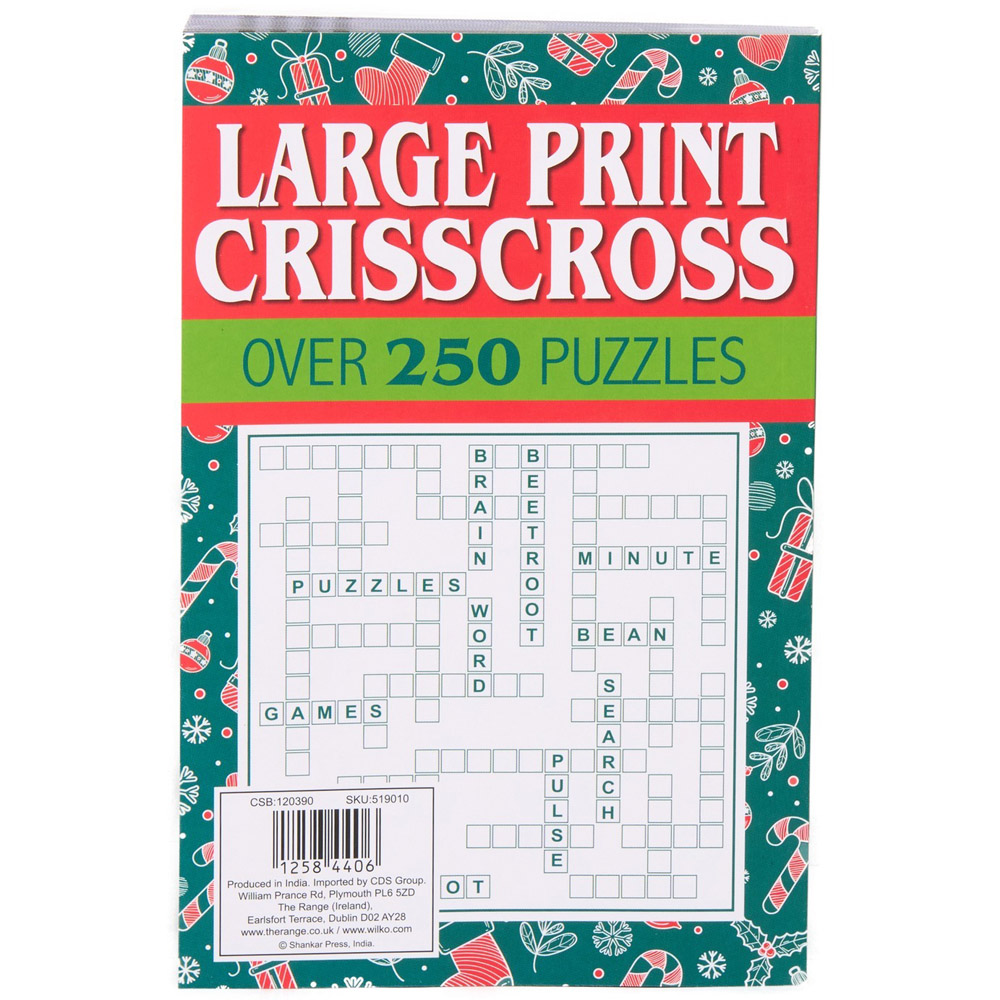 Large Print Christmas Puzzles Pack Image 5