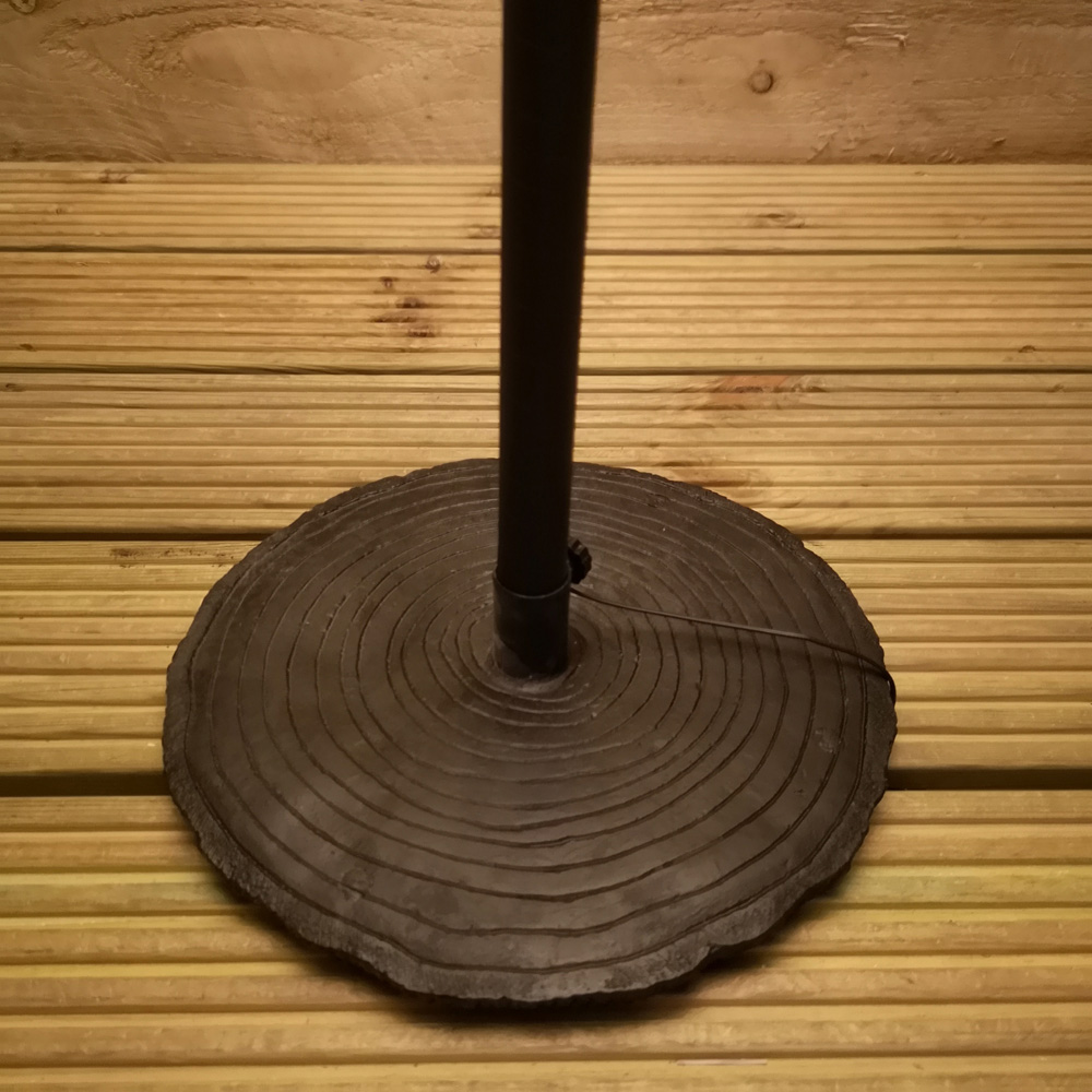 Samuel Alexander Warm White LED Pre Lit Black Micro Dot Blossom Artificial Christmas Tree 6ft Image 4