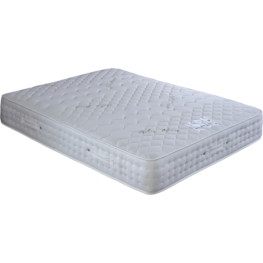 Aloe Vera Super King Pocket Sprung Memory Foam Mattress Image 1