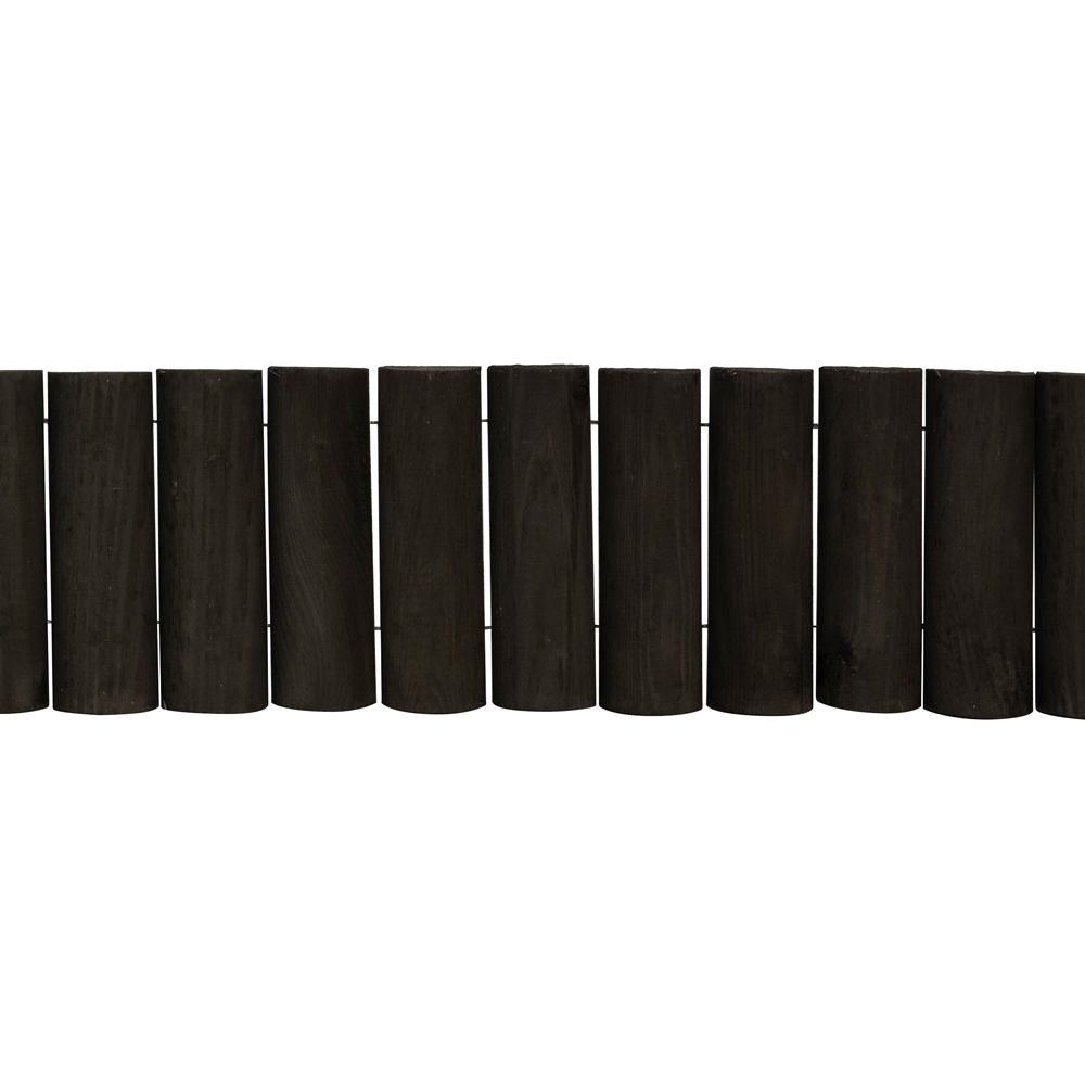 Rowlinson 6 inch Charcoal Grey Log Roll 2 Pack Image 4