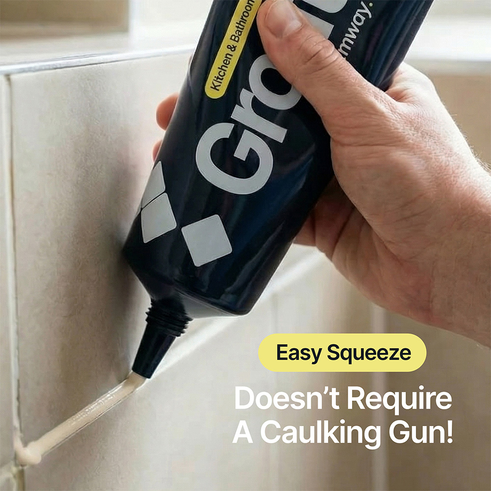 Hemway Cream Grout Reviver Kit 400g Image 5