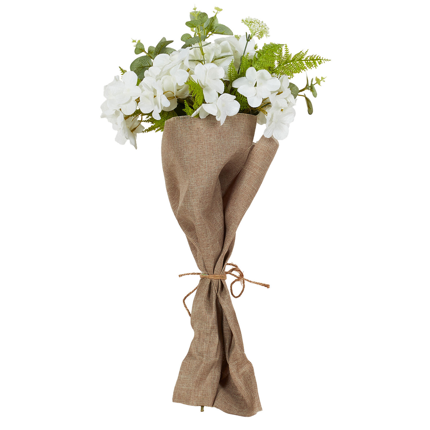 Hydrangea & Eucalyptus Bouquet - Green Image 2