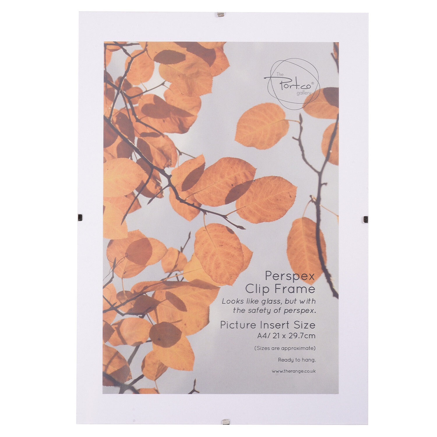 Set of 3 Perspex Clip Frames - Clear Image 2