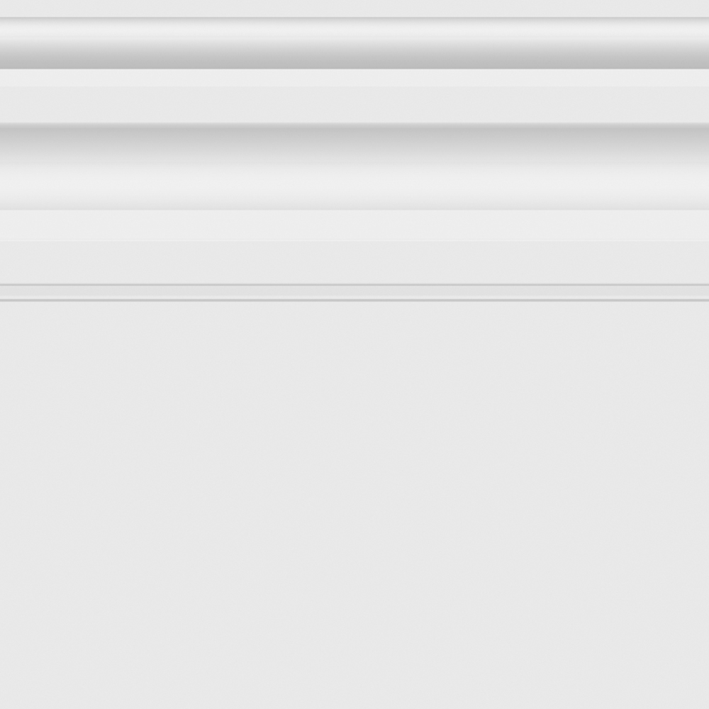 National Skirting White Ogee Primed Skirting Board 18mm 140 x 4200mm Image 3