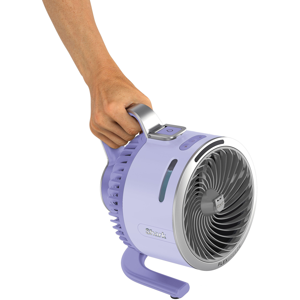 Shark FlexBreeze HydroGo Lavender Cordless Fan Image 2