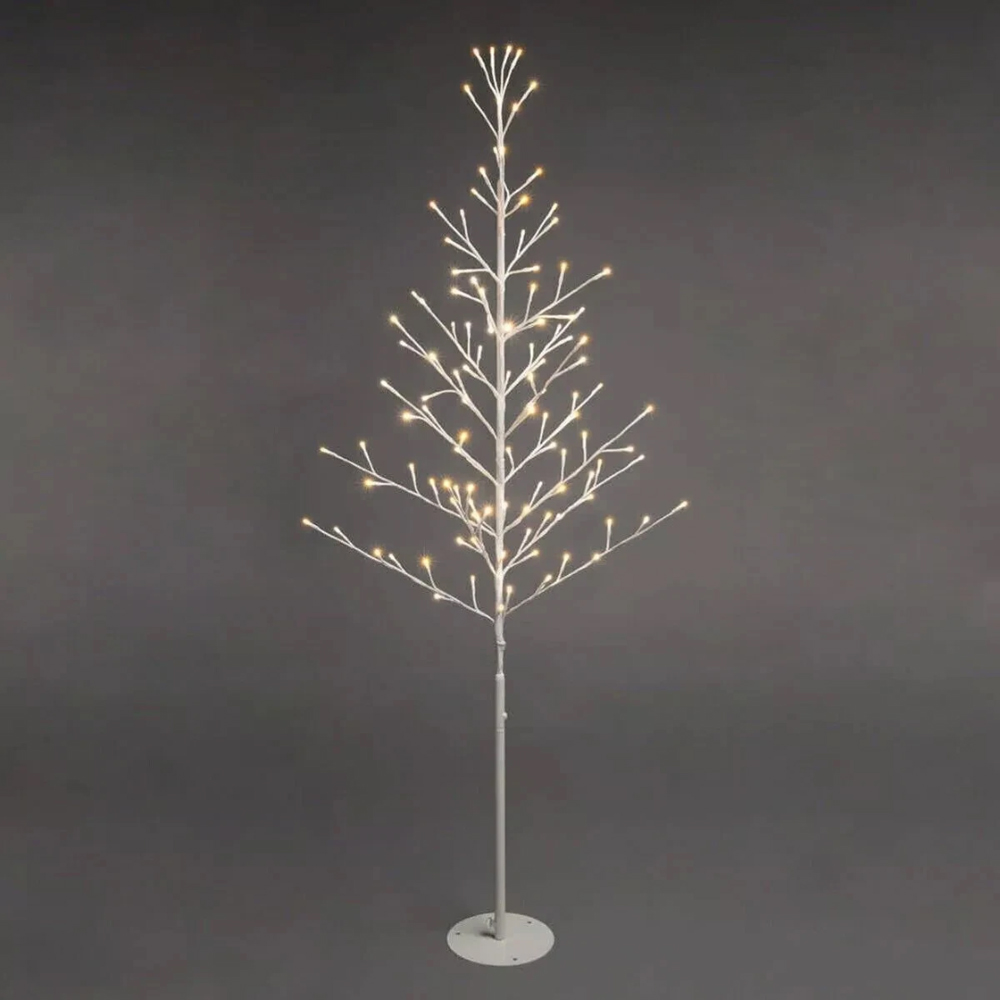 Marco Paul Pre-Lit Warm White LED Twig Tree Christmas Decoration 5ft Image 3