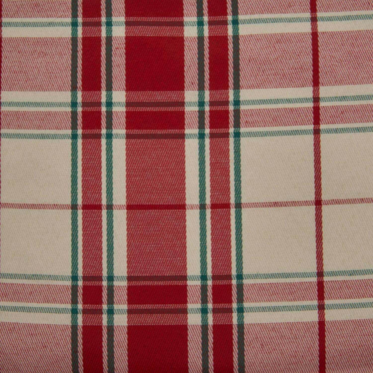 Tartan Table Runner - Red Image 4