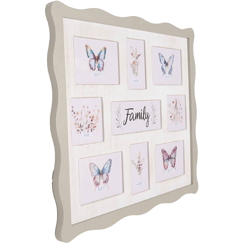 9 Aperture Family Photo Frame Grey Image 5