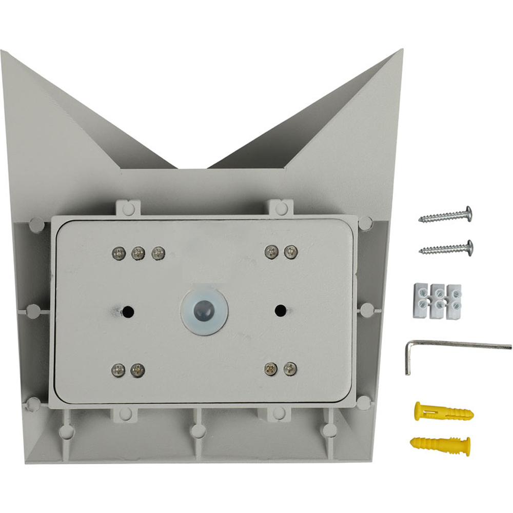 V-TAC Grey Warm White LED Outdoor Wall Light Image 5