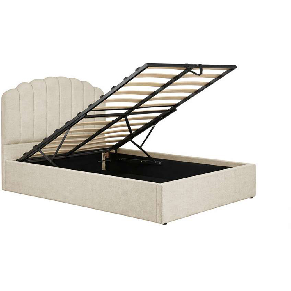 Birlea Monaco Cream Double Ottoman Bed Image 4