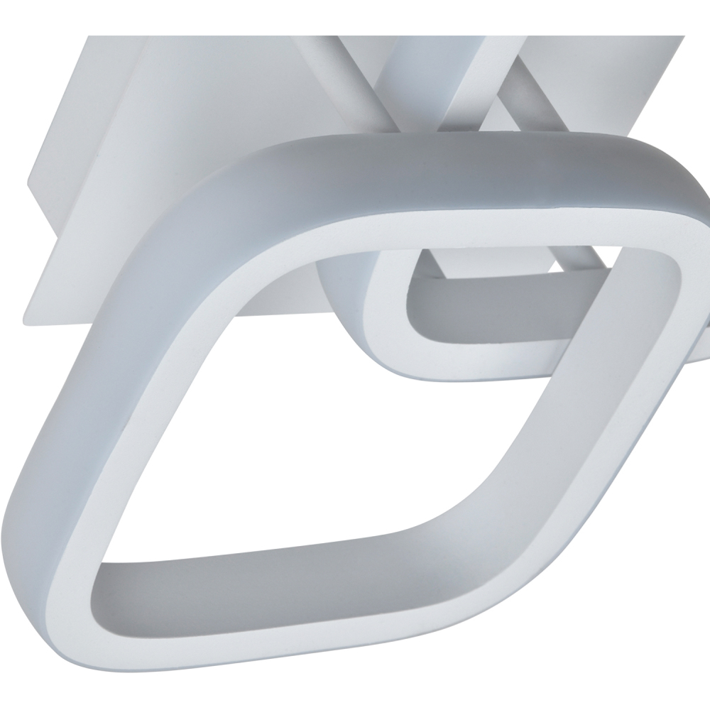 Happy Homewares Matte White Double Head LED Ceiling Light Fitting Image 4