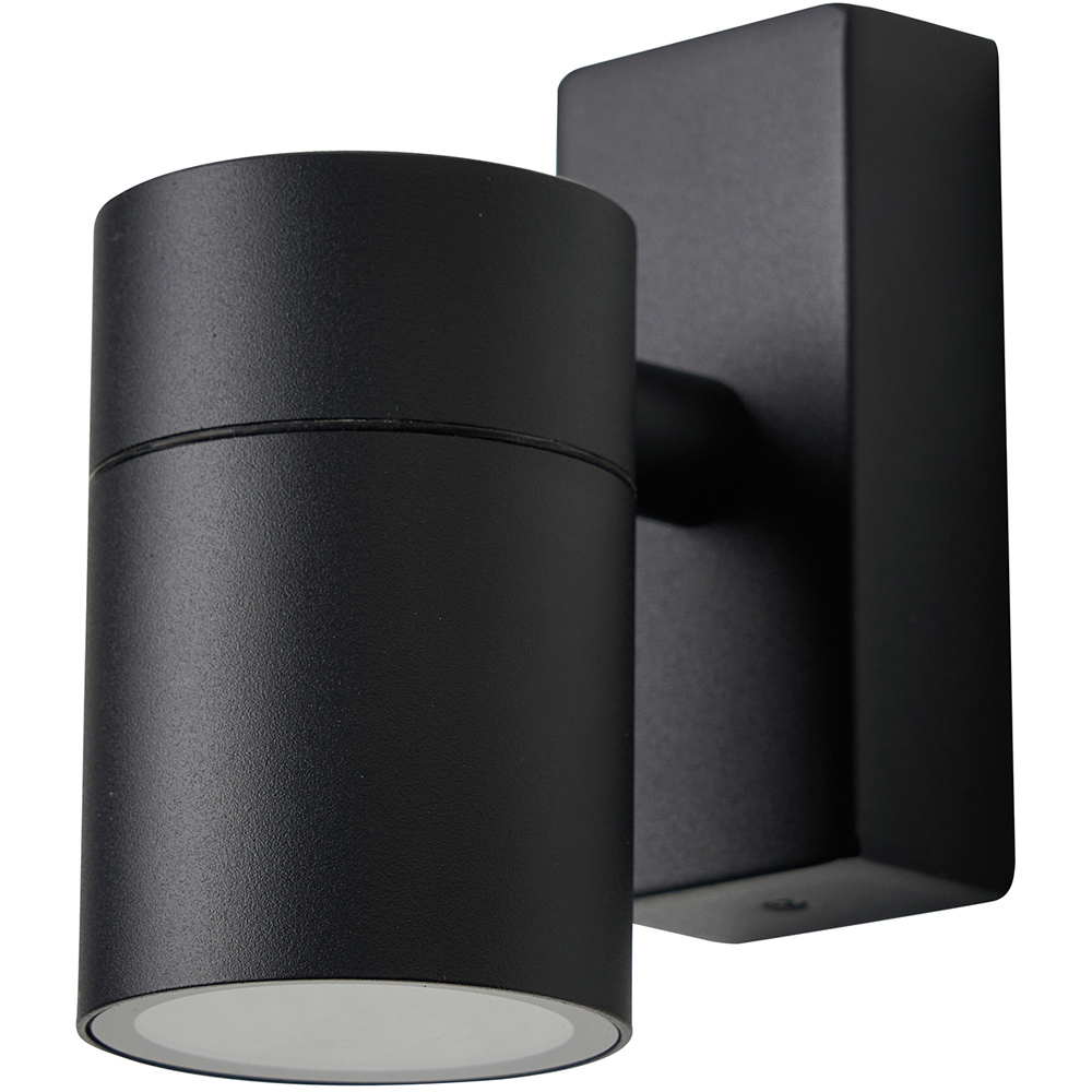 Zink Luna 2 Light Black Down Wall Light Image 1