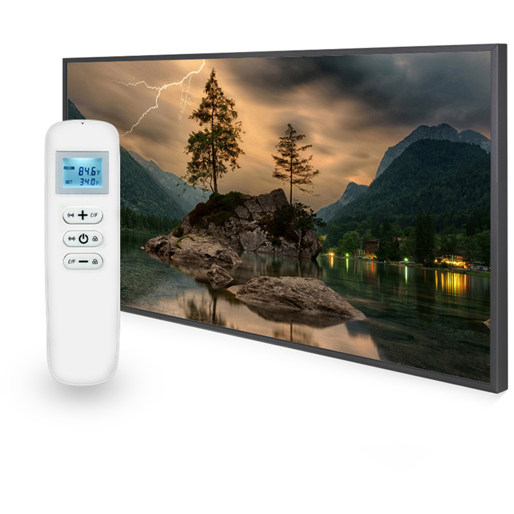 Mirrorstone Nexus Thunder Mountain Image Wi-Fi Infrared Heating Panel 580W 595 x 995mm Image 3