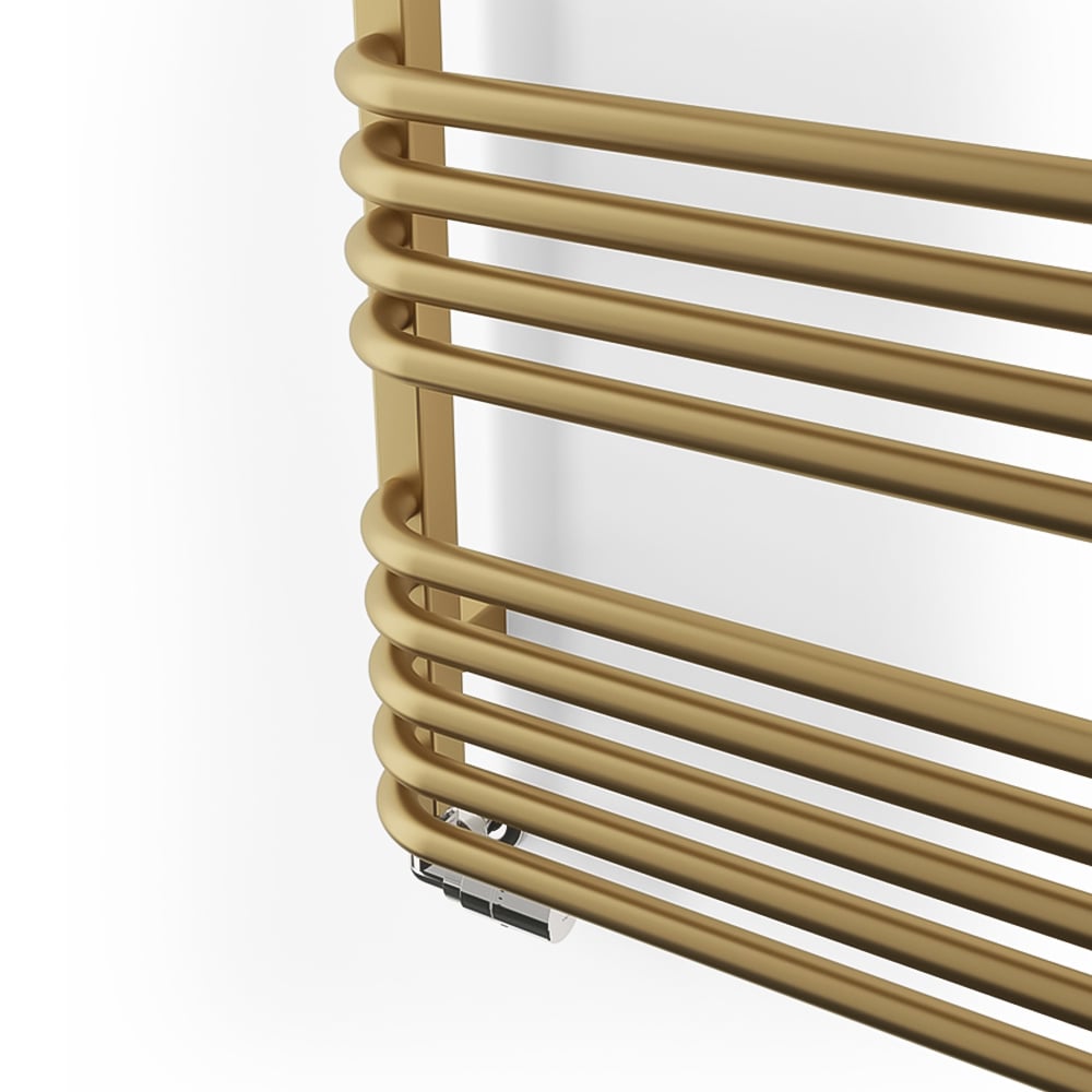 Terma Alex Brass Heated Towel Rail 1580 x 500mm Image 3