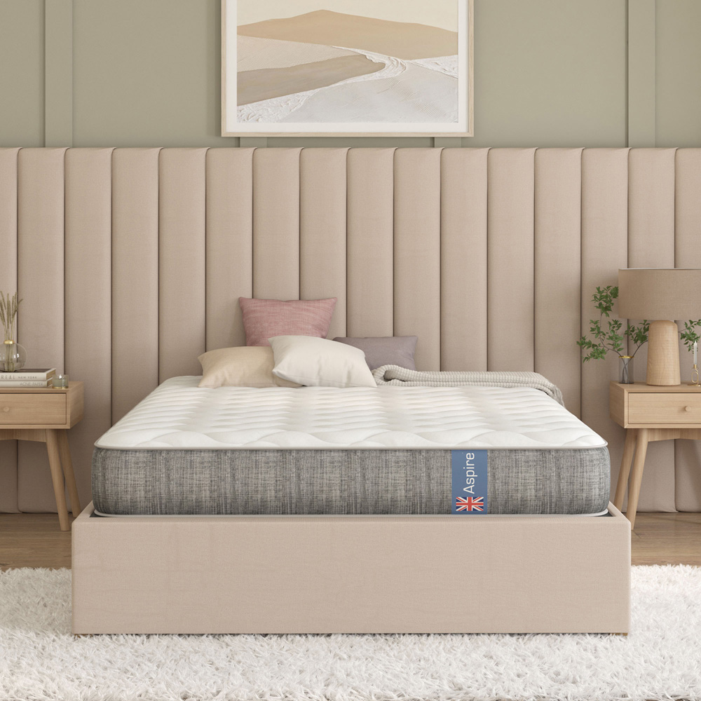 Aspire Single Pocket+ Hybrid Back Care Mattress Image 2