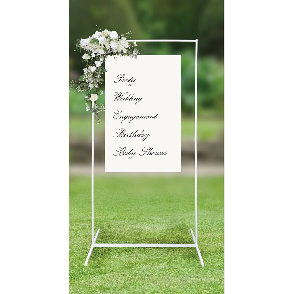 Single Metal Sign Stand in Assorted styles Image 2