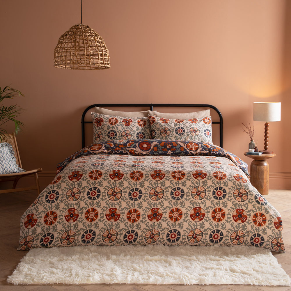 Furn King Size Kinfolk Printed Reversible Duvet Set Image 2