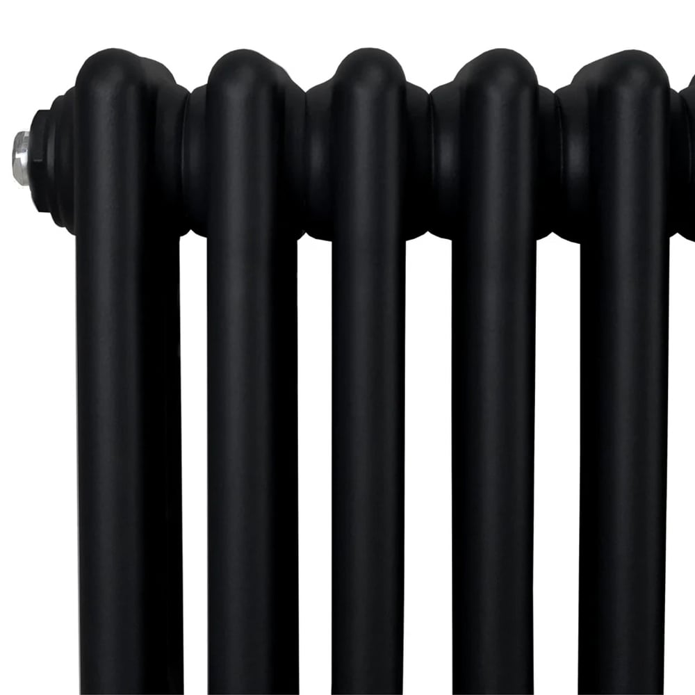 Monster Shop 2639 BTU Black Traditional 3 Column Radiator 1800 x 202mm Image 5