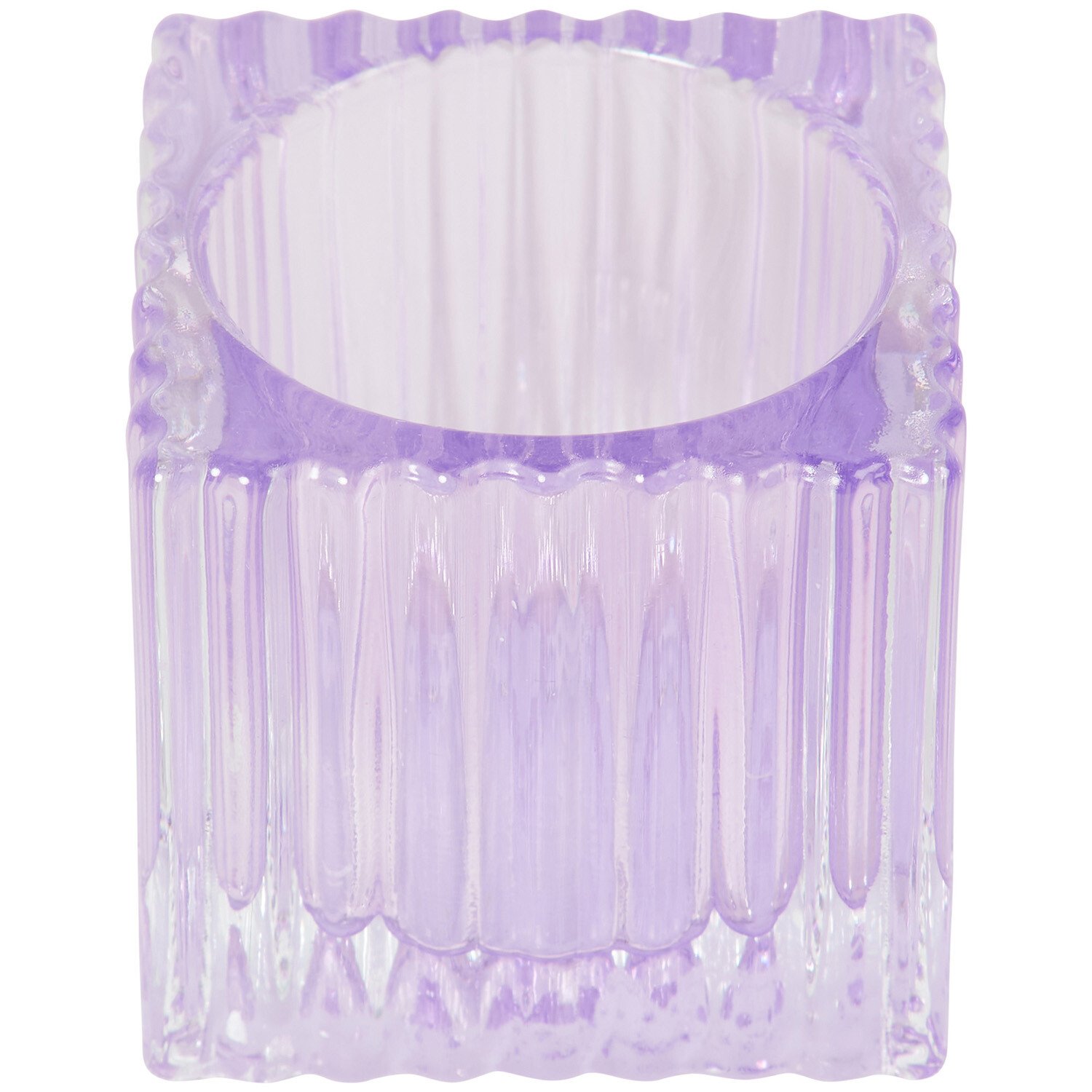 Ribbed Tealight Holder Image 2