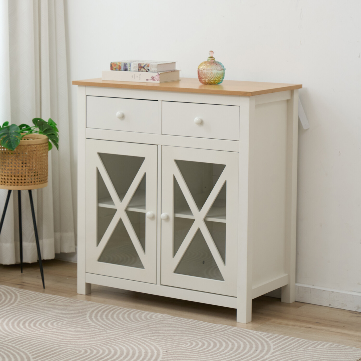 Austin Cabinet White Image 3