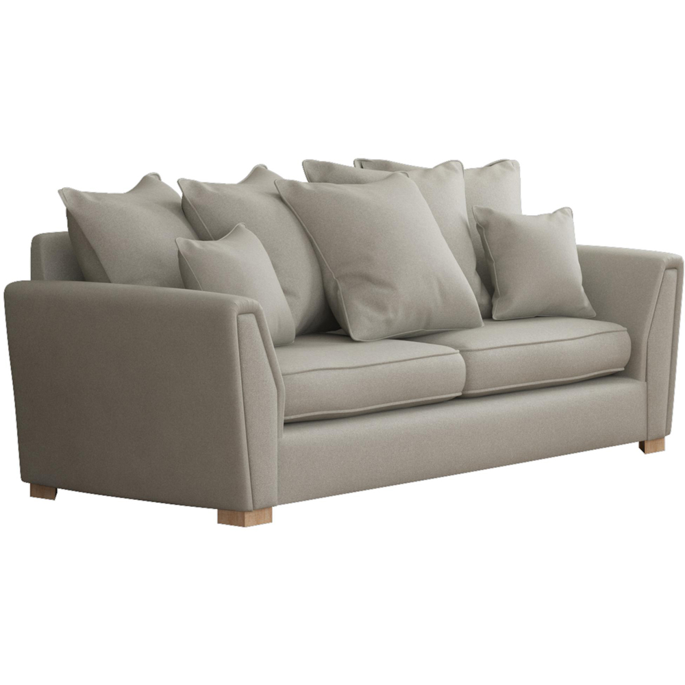 Wendleberry 3 Seater Mink Venice Scatter Back Sofa Image 3