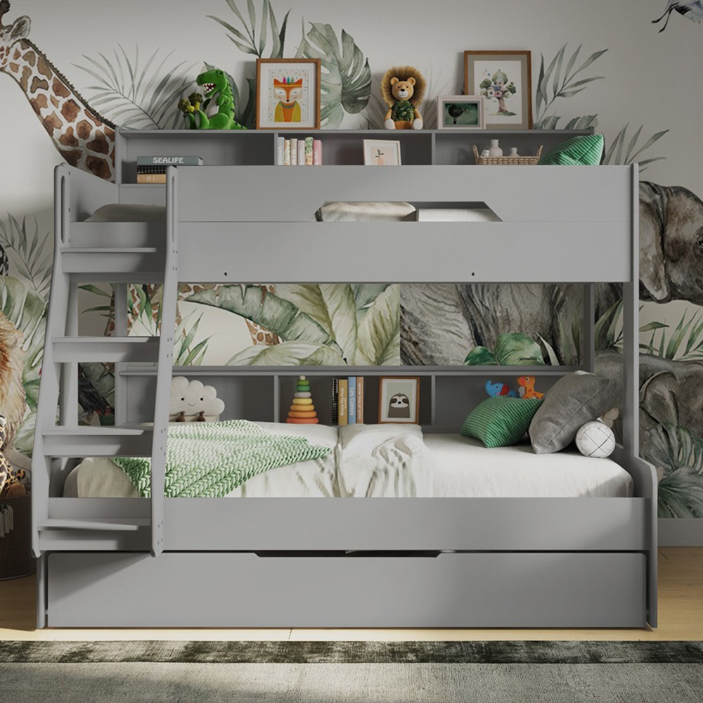 Flair Interstellar Triple Grey Bunk Bed Image 5