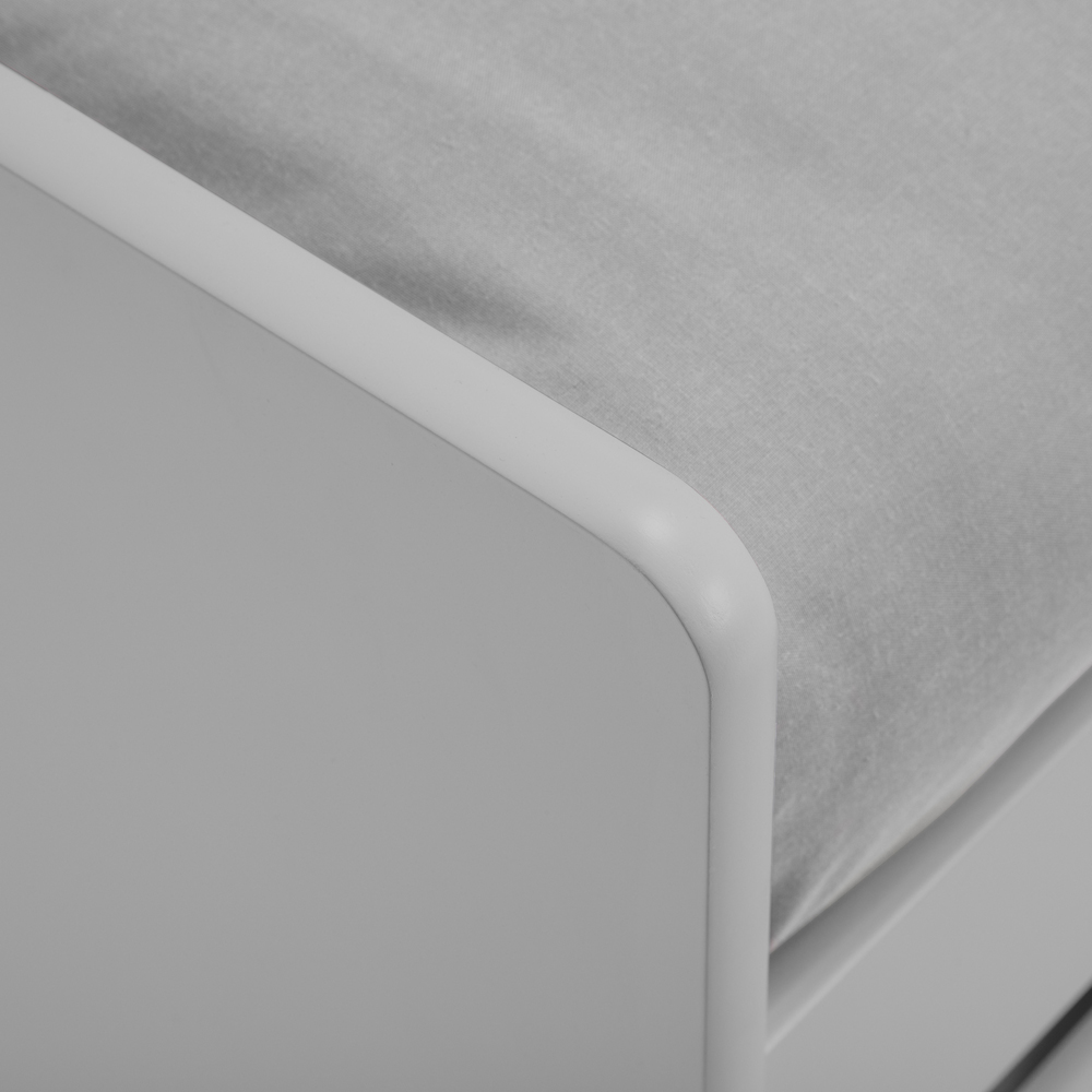 Julian Bowen Elba Dove Grey Lacquered Daybed Image 6