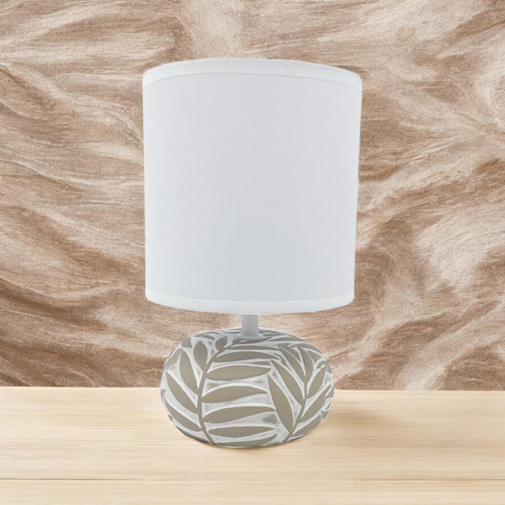 Acacia Home Fabric Shade Table Lamp 15.2cm Image 2