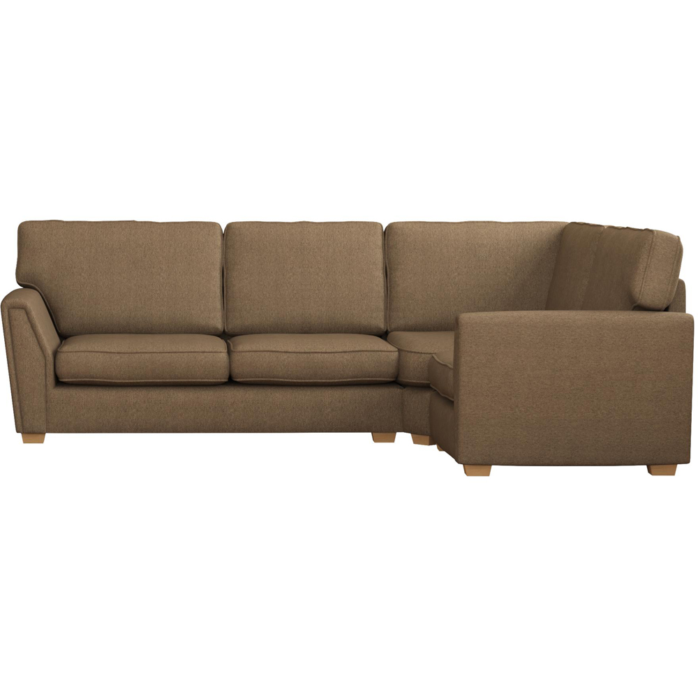 Wendleberry 3 Seater Venice Nutmeg Fixed Back Right Hand Corner Sofa Image 3